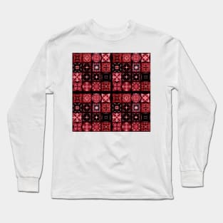 Bandana Patchwork Long Sleeve T-Shirt